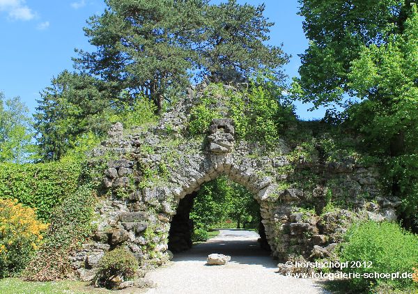 Bayreuth Eremitage - Parnass1